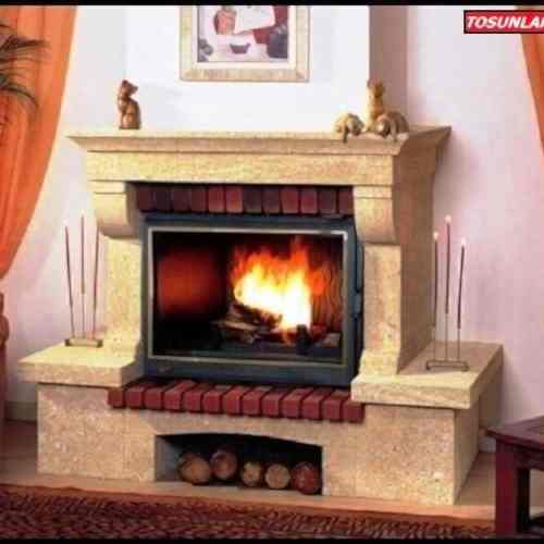 Düz Duvar Şömine 30