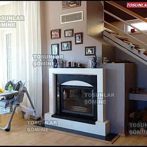 Düz Duvar Şömine 46