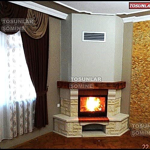 Köşe Model Şömine 17